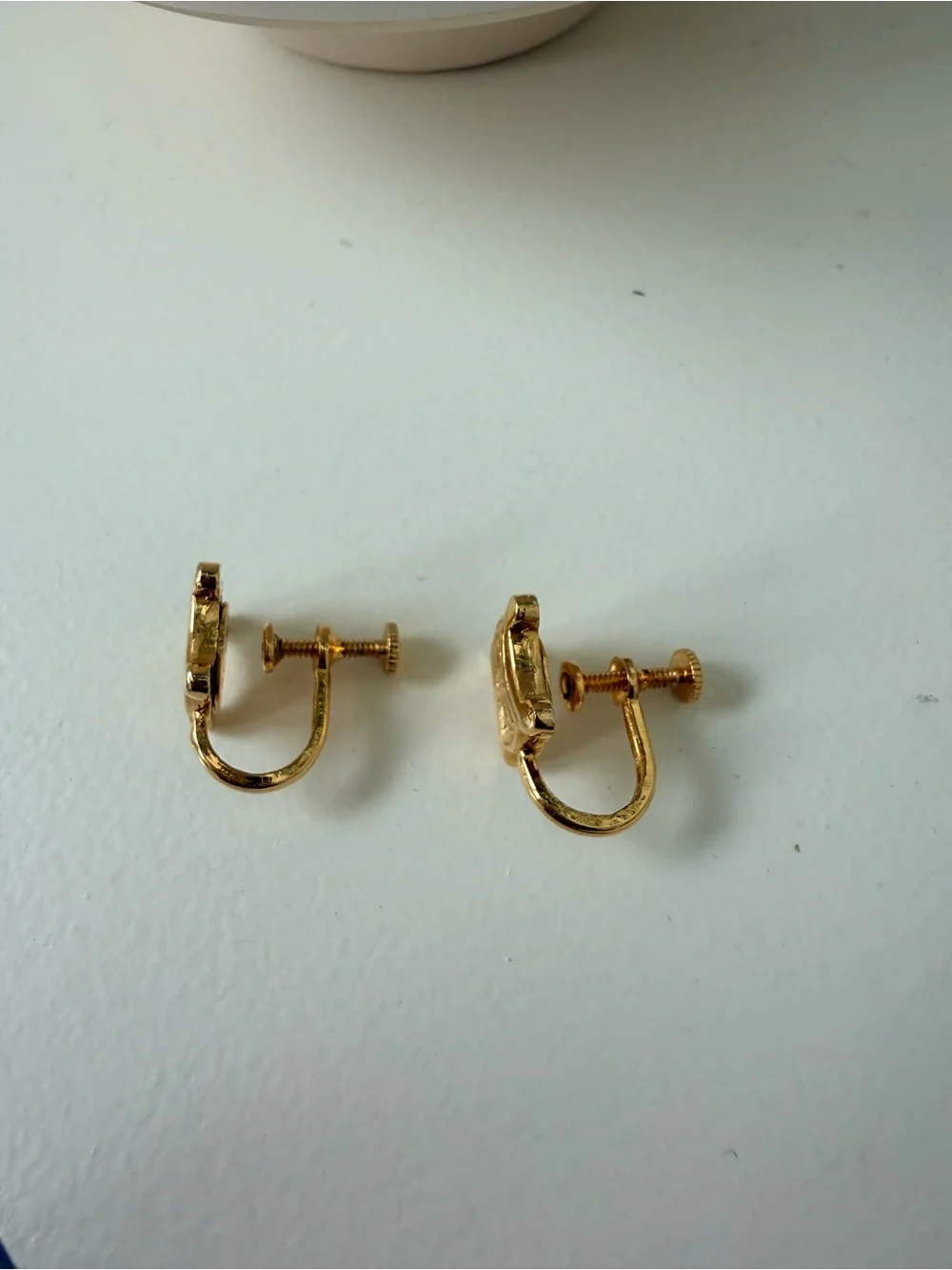 Vintage Celine Triomphe Earrings